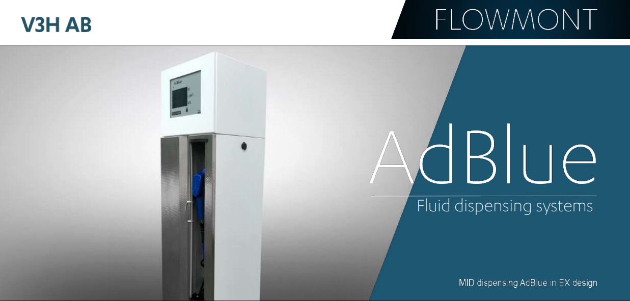 Adblue fluid dispensing system 